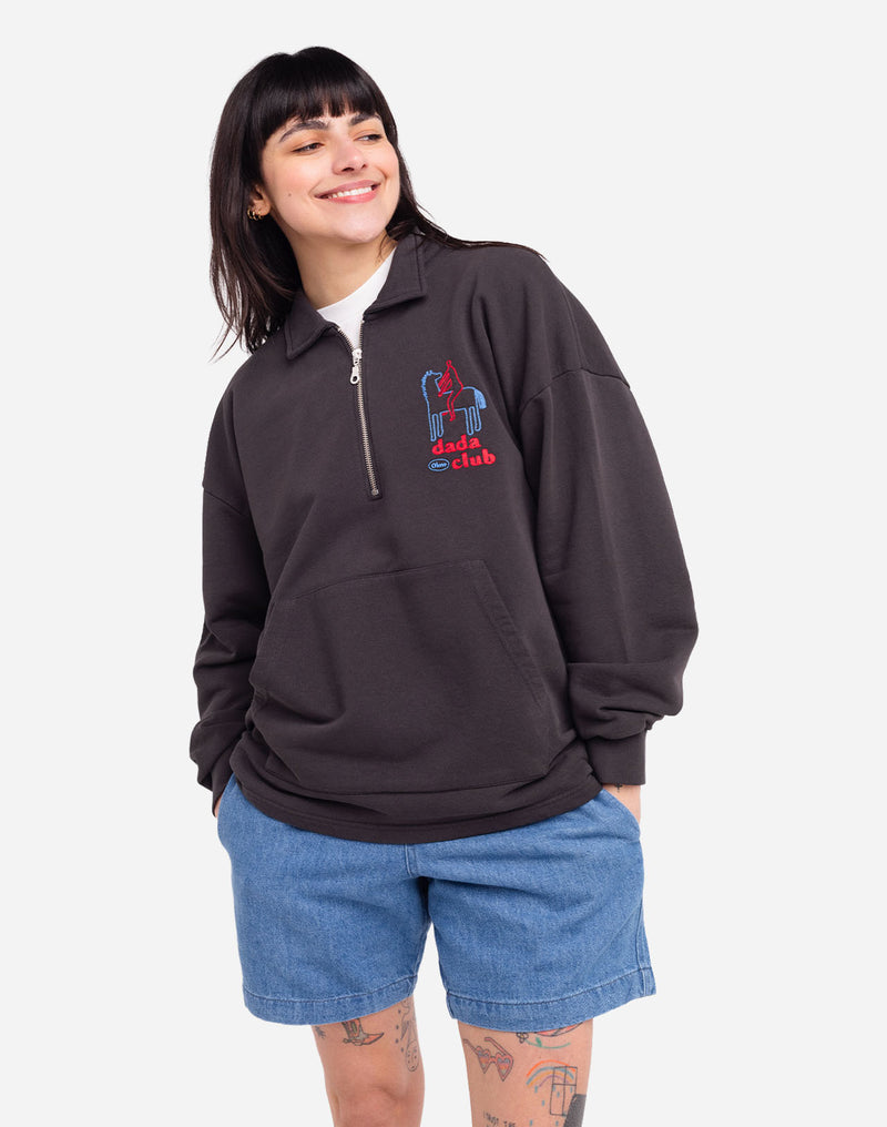 Sweat Manso Dada Club noir carbone
