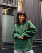Sweat Manso Vague à l'âme vert forêt