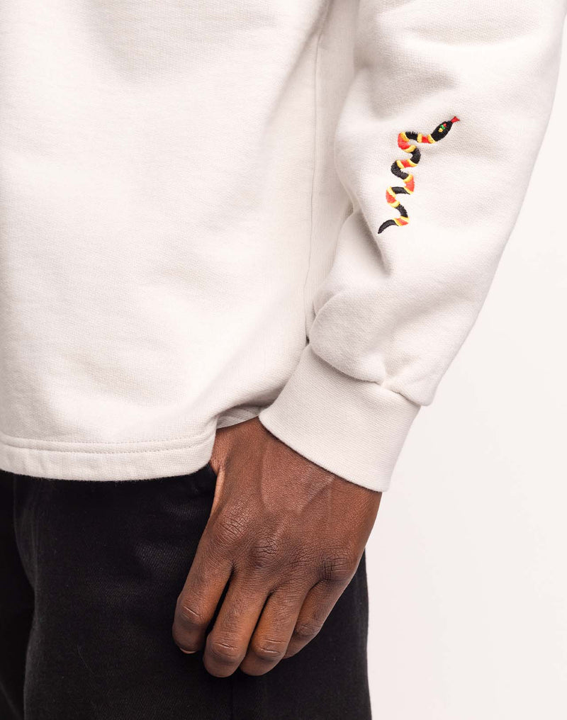 Sweat Nap Gris Perle en coton bio GOTS – OLOW