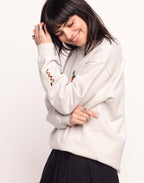 Sweat Nap Gris Perle en coton bio GOTS – OLOW
