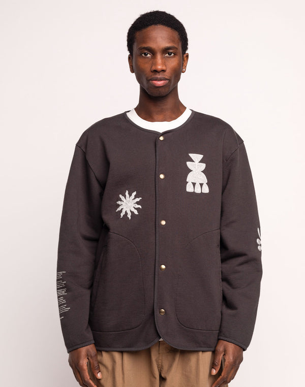 Sweat Okina To Simply Be Noir Carbone en coton bio GOTS – OLOW