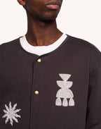 Sweat Okina To Simply Be Noir Carbone en coton bio GOTS – OLOW