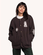 Sweat Okina To Simply Be Noir Carbone en coton bio GOTS – OLOW