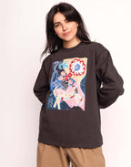 Sweat Organic World Noir Carbone en coton bio GOTS – OLOW