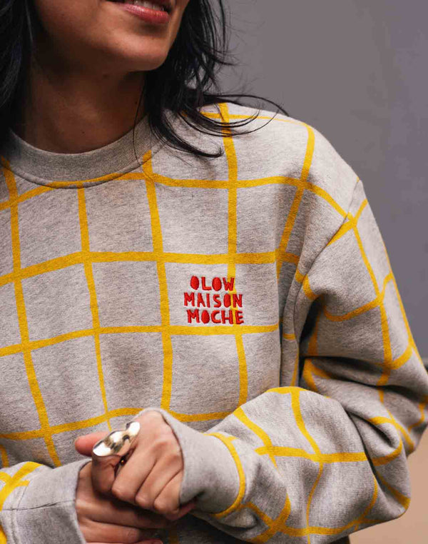 Sweat Pijou gris chiné