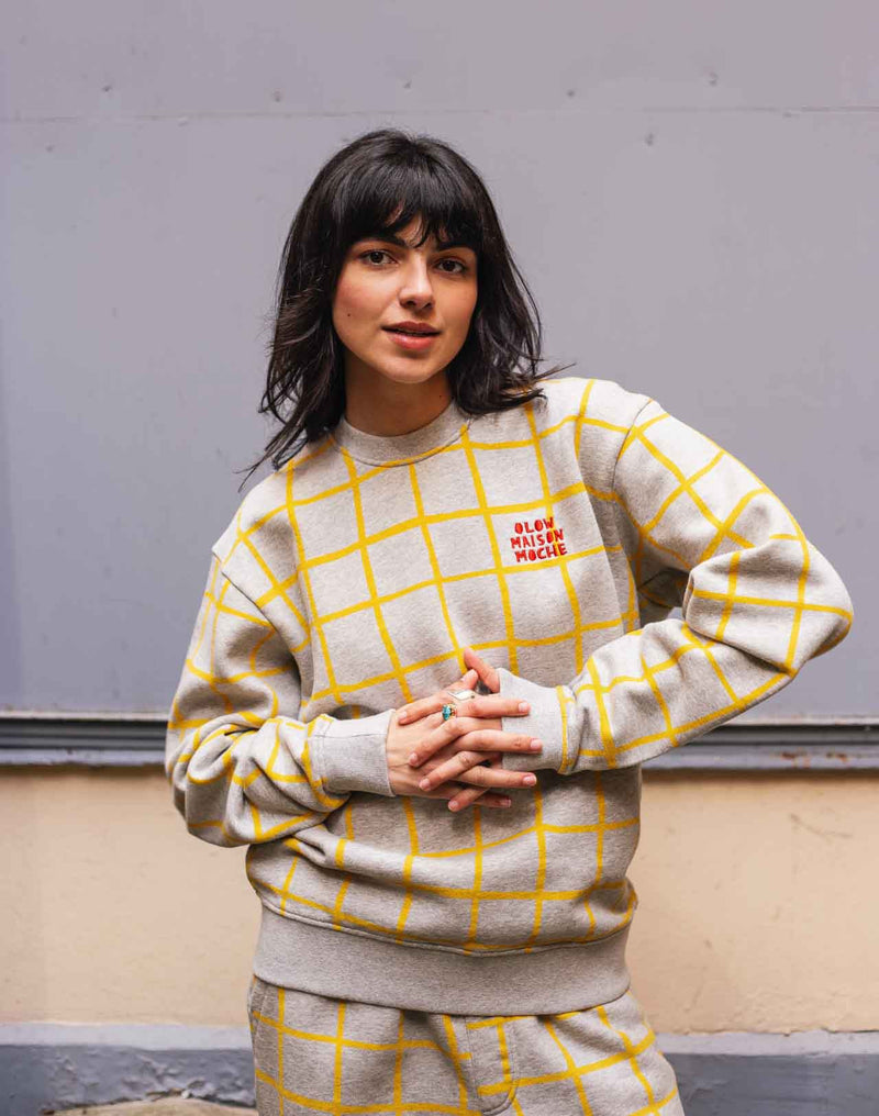 Sweat Pijou gris chiné