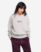 Sweat Seascape gris chiné