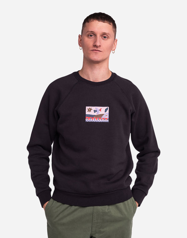 Sweat Seascape noir carbone