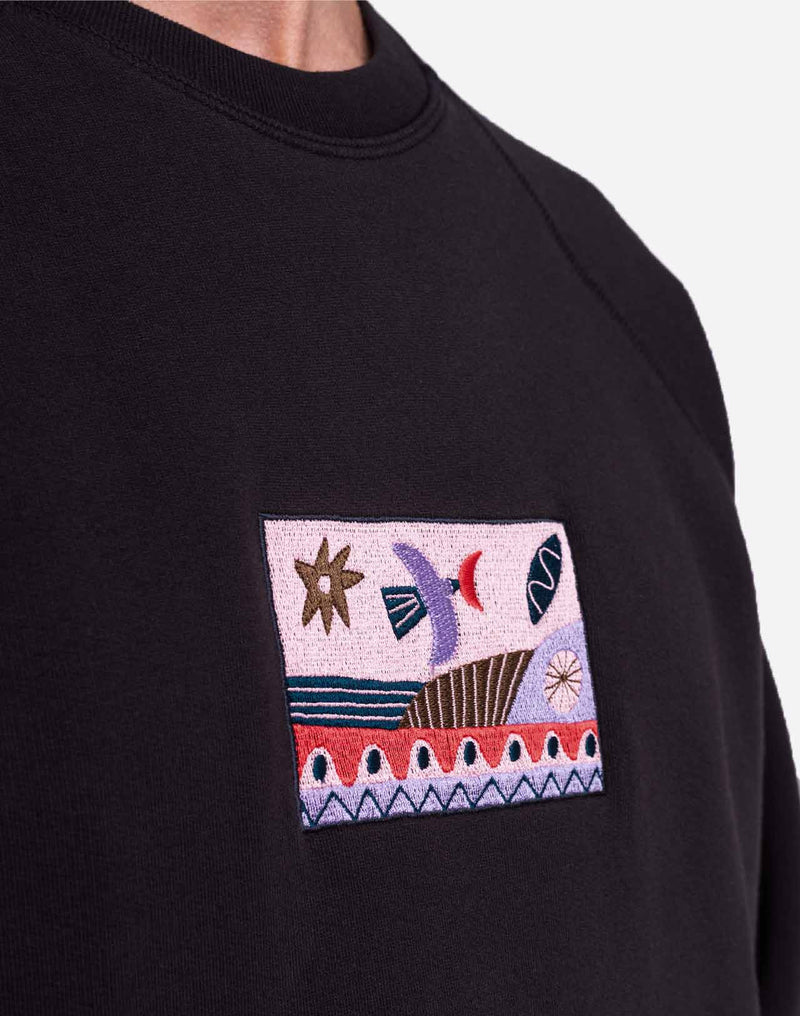 Sweat Seascape noir carbone