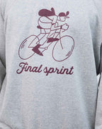 Sweat Sprint gris chiné