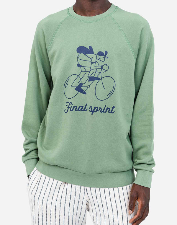 Sweat Sprint vert sauge