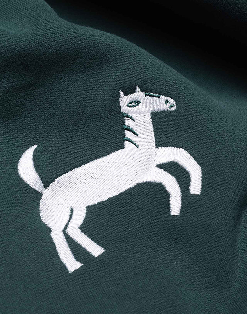 Sweat Wild Vert Mélèze en coton bio GOTS – OLOW