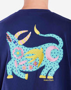 Sweat Zebu Glory bleu outremer
