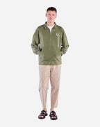Sweat zippé manso vert olive