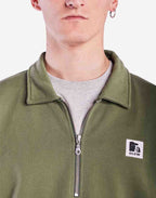 Sweat zippé manso vert olive