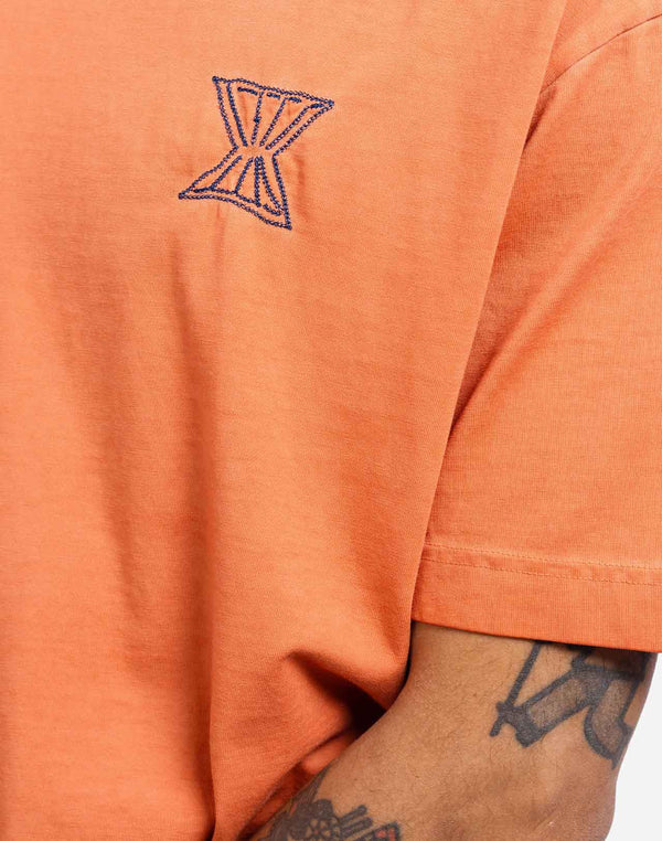 T-shirt ample Azurella mandarine
