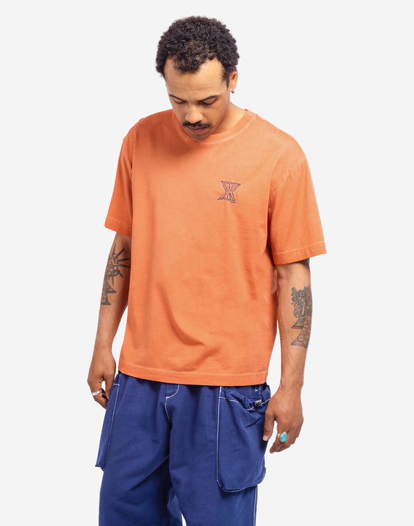 T-shirt ample Azurella mandarine