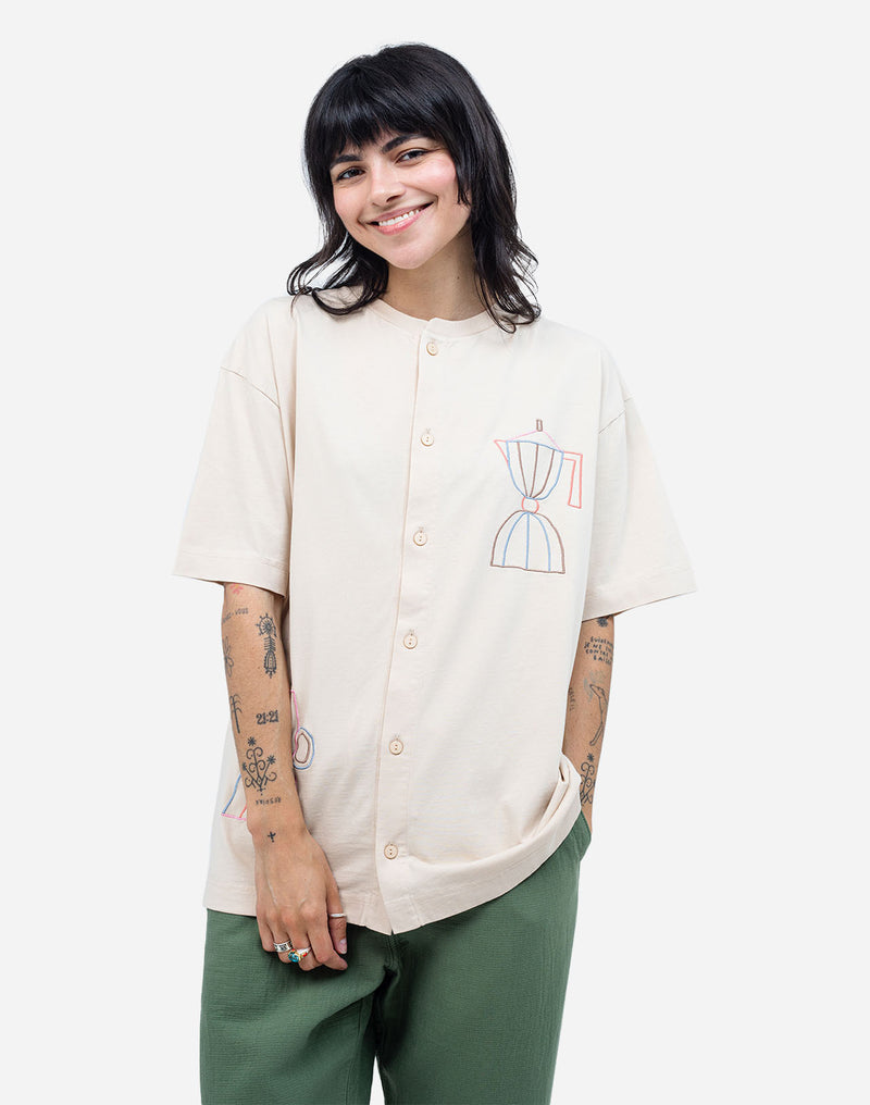 Tshirt ample Moka crème