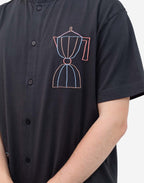 Tshirt ample Moka noir carbone