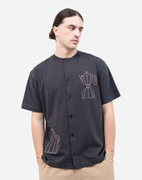 Tshirt ample Moka noir carbone