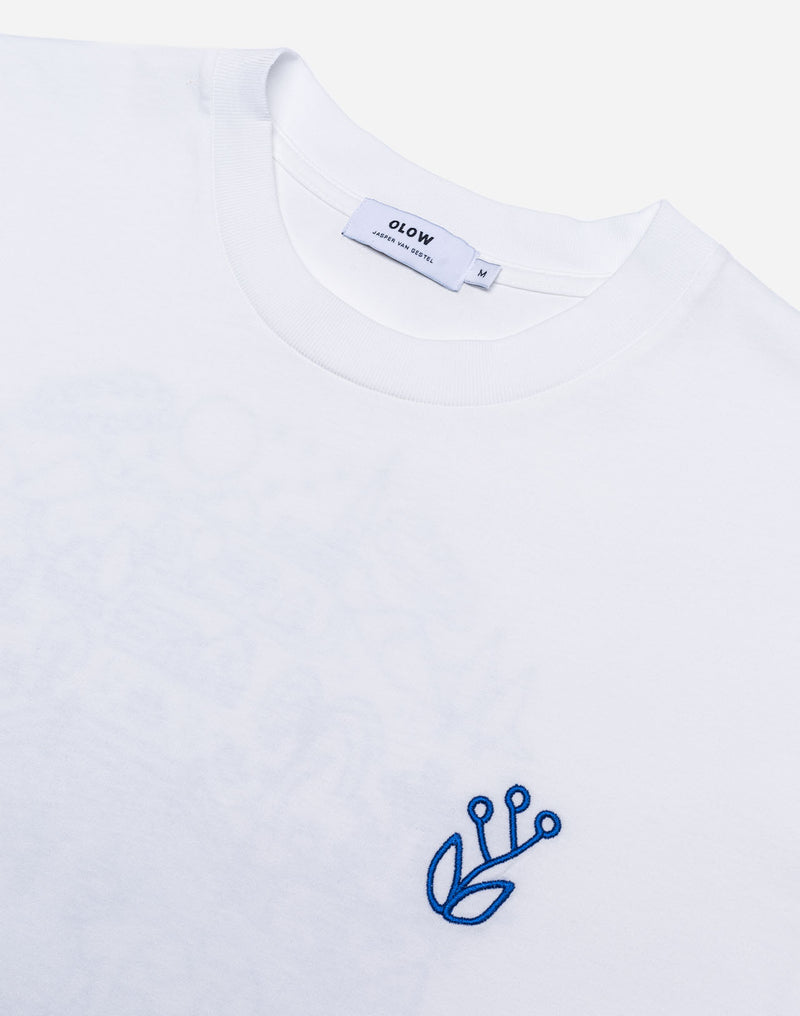 T-shirt ample Campana écru
