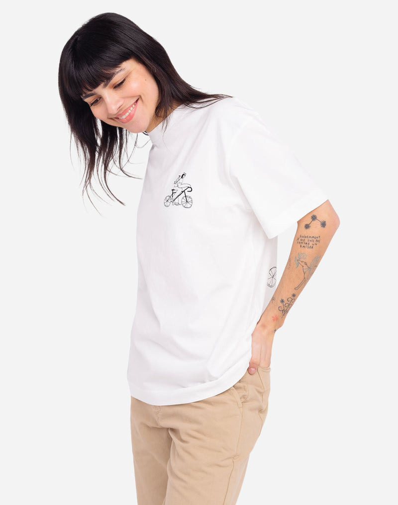 Tshirt ample Citizen écru