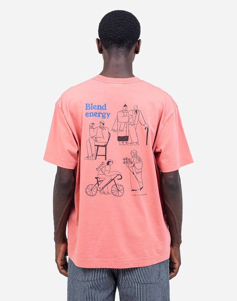 Tshirt ample Citizen rose minéral