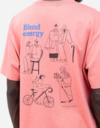 Tshirt ample Citizen rose minéral