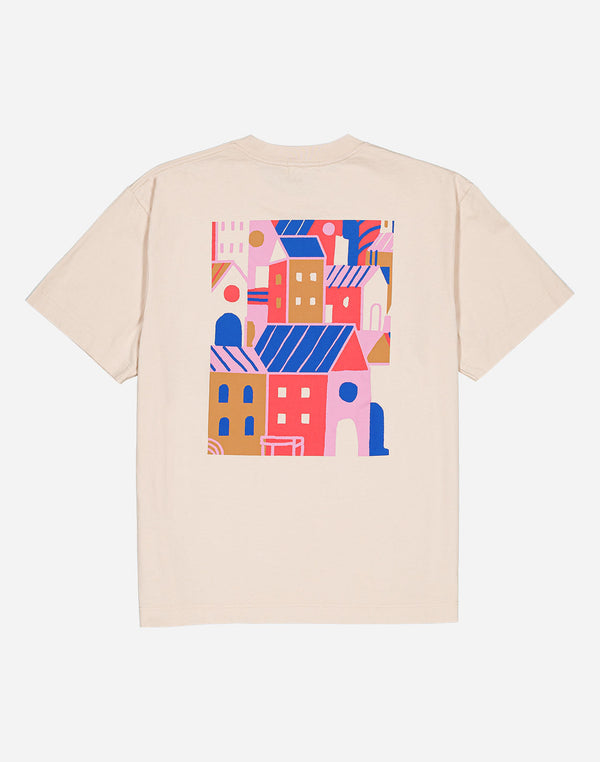 Tshirt ample City crème