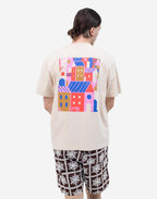 Tshirt ample City crème