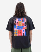 Tshirt ample City noir carbone