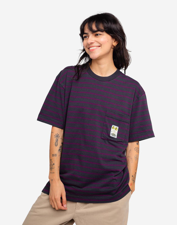 T-shirt ample Clover rayé