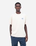 Tshirt ample Connection crème