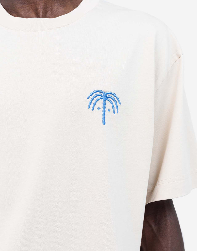 Tshirt ample Connection crème