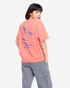Tshirt ample Cruiser rose minéral