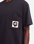 T-shirt ample Escape noir carbone
