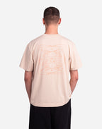 T-shirt ample Étrille crème