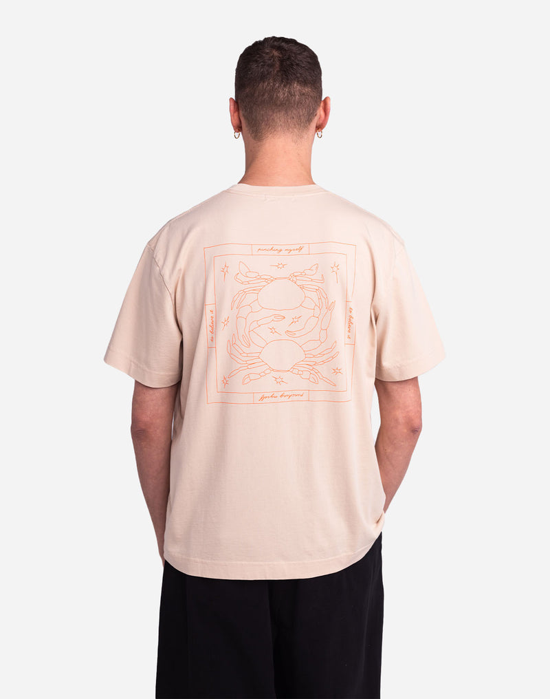 T-shirt ample Étrille crème