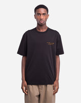 T-shirt ample Étrille noir carbone