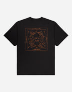 T-shirt ample Étrille noir carbone