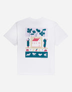 T-shirt ample Farm écru