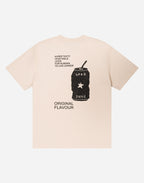 T-shirt ample Flavour crème