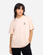 T-shirt ample Flavour crème