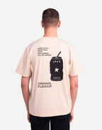 T-shirt ample Flavour crème