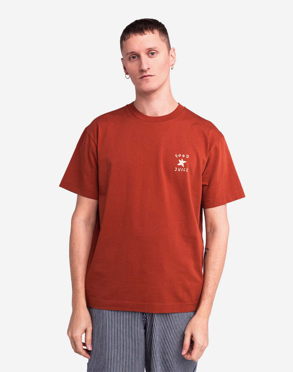 T-shirt ample Flavour rouille