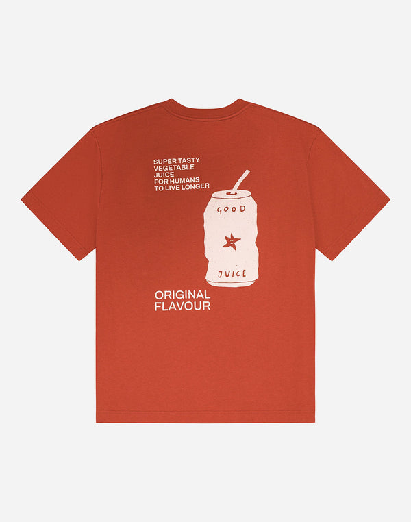 T-shirt ample Flavour rouille