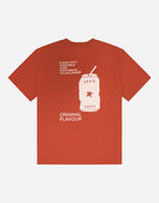 T-shirt ample Flavour rouille