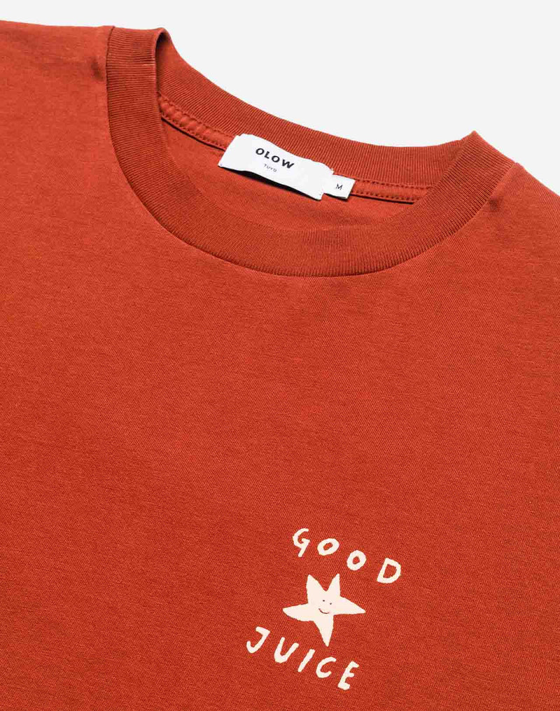 T-shirt ample Flavour rouille