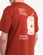 T-shirt ample Flavour rouille
