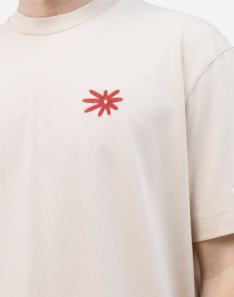 Tshirt ample Flower crème